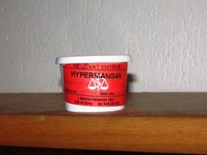 Hypermangan – použití